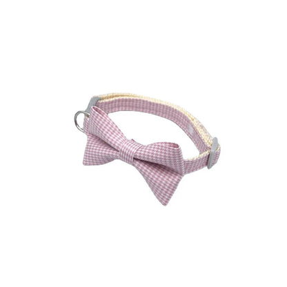 Pet Collar Adjustable Durable Cat Collars Cute Bow Kitten Necklace Soft Bell Puppy Lead Pet Product Cat Dog Accessories