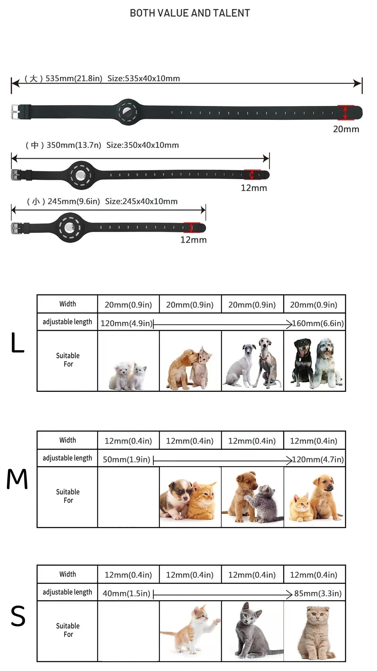 New Silicone Anti-Lost Pet Cat Collar Protective Tracker Anti Lost Positioning Collar Adjustable Pet Collar