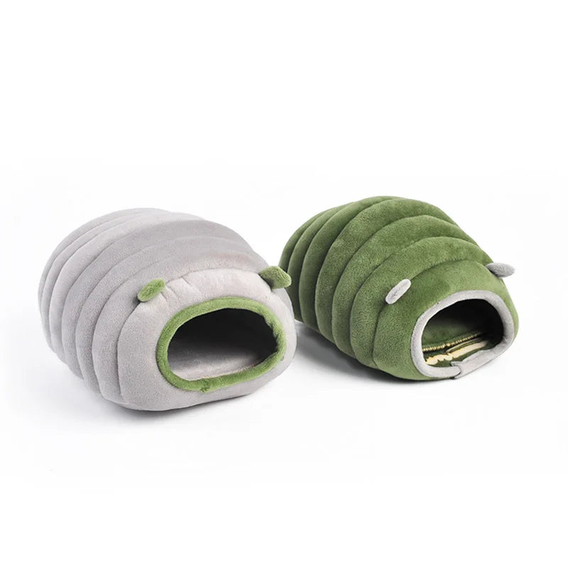 Pet House Hamster Bed Super Warm Guinea Pig Cage Accessories Cave Cozy Hideout for Hedgehog Bearded Rabbit Hedgehog Pets Items