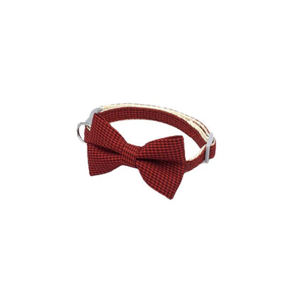 Pet Collar Adjustable Durable Cat Collars Cute Bow Kitten Necklace Soft Bell Puppy Lead Pet Product Cat Dog Accessories