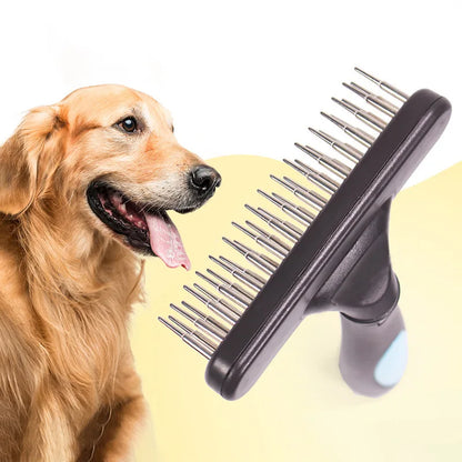 Rake Shape Pet Comb Long Hair Pet Cats Dogs Hair Removal Brush Pet Hair Removal Cleaning Tools
