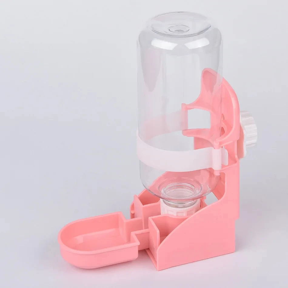 Small Animals Pet Drinker Cage Hanging Water Dispenser For Pigeon Parrots Birds Rabbit Cat Small Pets Water Feeder Bowl